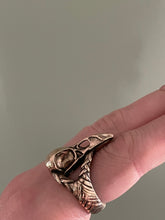 画像をギャラリービューアに読み込む, Ravens of Thor Huginn and Muninn - Norse Raven Ring