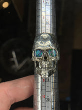 Load image into Gallery viewer, The Hundred Eyes of Argus Panoptes - Crushed Opal and Diamond Ring - Greek Mythology