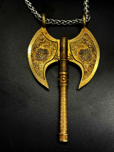 画像をギャラリービューアに読み込む, Perun, Ruler of the Sky of Stone - Double Axe of Perun | Slavic God