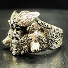 Load image into Gallery viewer, Thor's Pack - Geri the Ravenous and Freki the Greedy One - Nordic Ring
