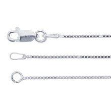 Load image into Gallery viewer, Sterling Silver Box Chain Kings of Alchemy