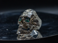 Load image into Gallery viewer, The Hundred Eyes of Argus Panoptes - Crushed Opal and Diamond Ring - Greek Mythology