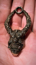 画像をギャラリービューアに読み込む, The Cursed Mask of Shuten Doji - Japanese Oni Demon Pendant