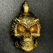 画像をギャラリービューアに読み込む, Thanatos of the Dark Night - Hades Skull Pendant