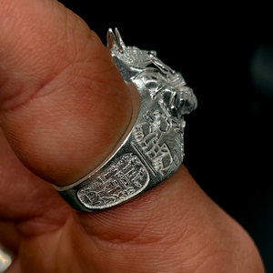 Guardian of the Scales - Anubis Egyptian God Ring