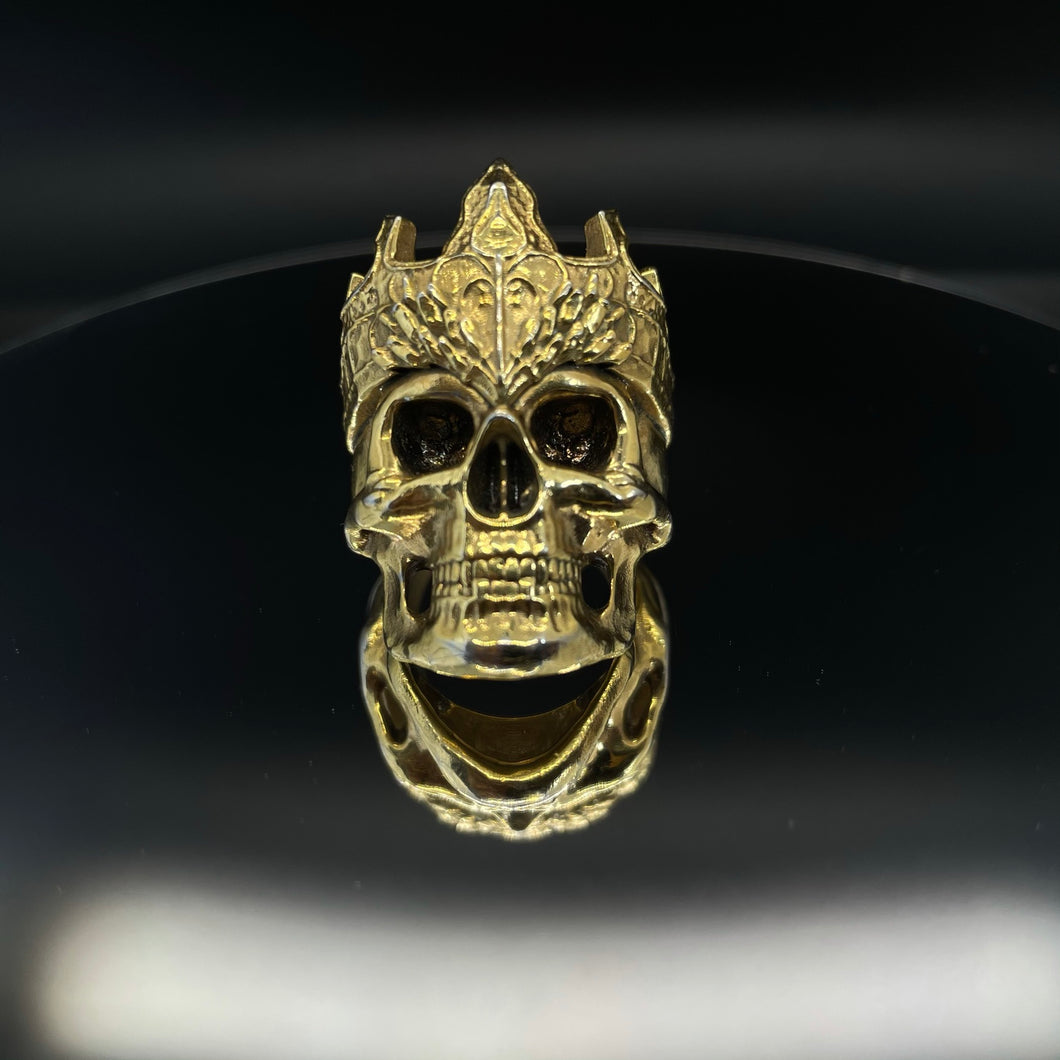 Poseidon's Rage - Greek God of the Sea Skull Ring