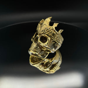 Poseidon's Rage - Greek God of the Sea Skull Ring