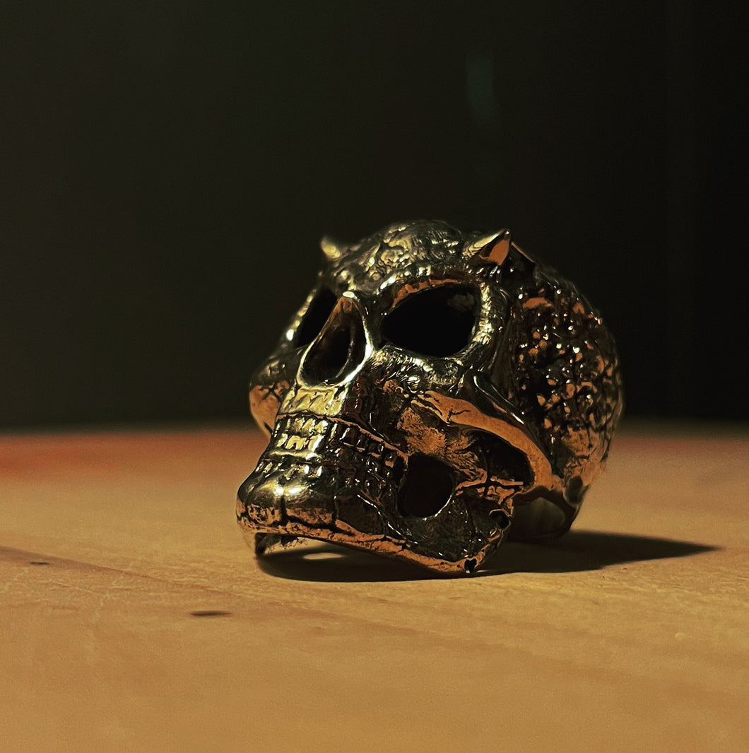 Thanatos of the Dark Night - Hades Skull Ring