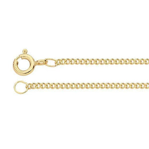 14K Yellow Gold-Filled Curb Chains Kings of Alchemy