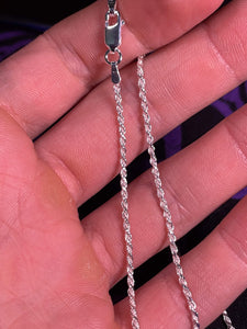Sterling Silver Rope Chain Kings of Alchemy