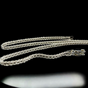 Sterling Silver Rope Chain Kings of Alchemy