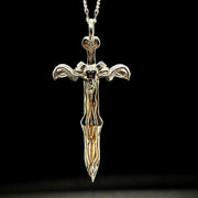 Xiphos of Actaeon - Greek Sword Pendant